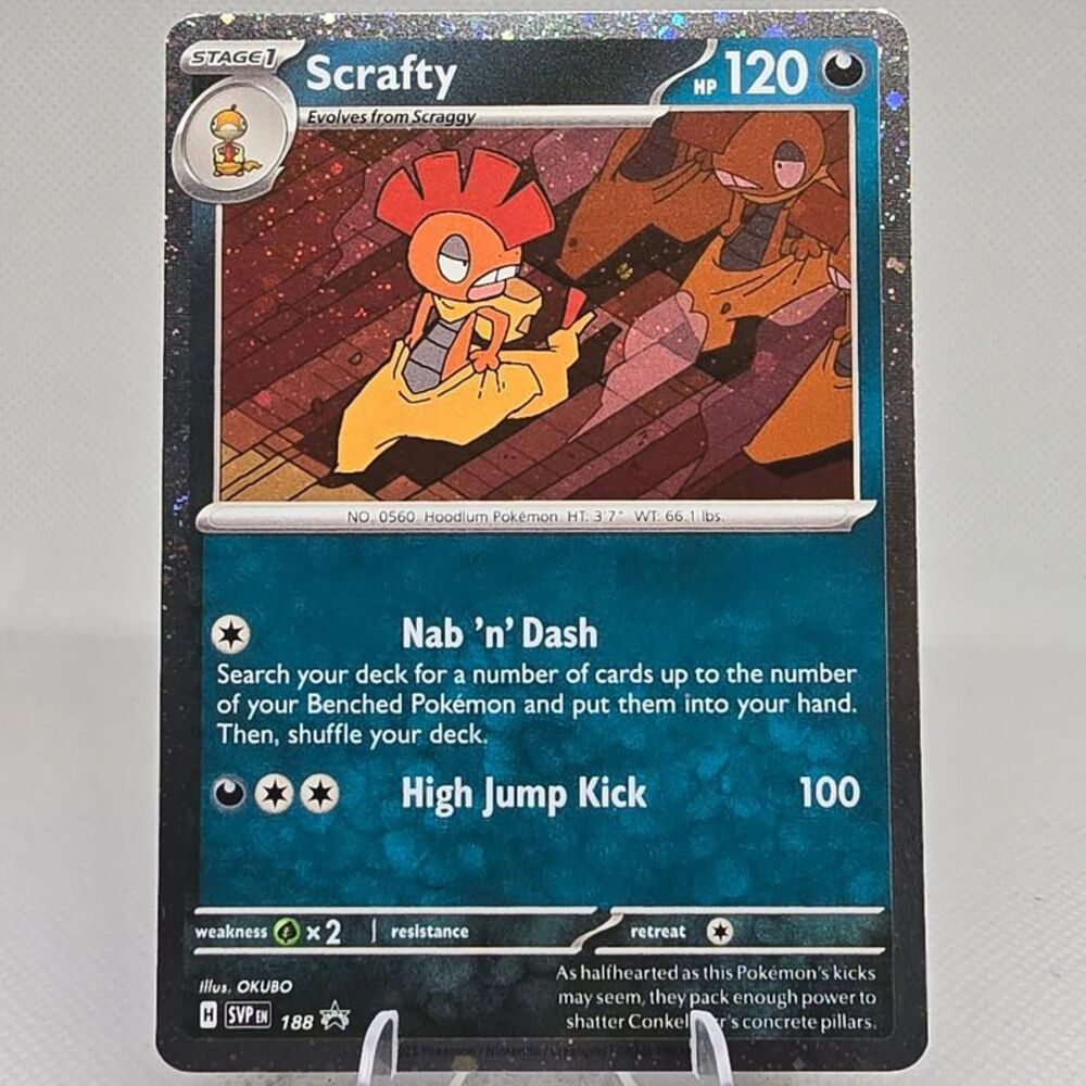Scrafty #188 Pokemon Scarlet Violet Promo